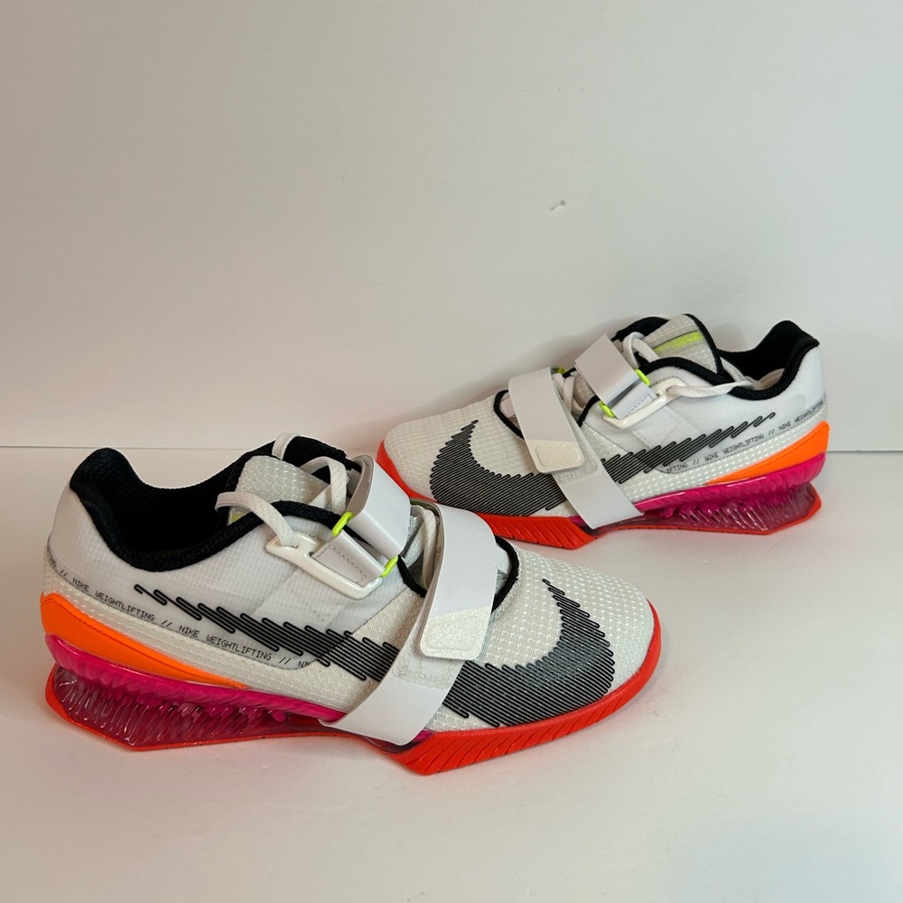 Nike Romaleos 4 SE Weightlifting Shoes Bright Crimson DJ4487-121 Men’s Size 10